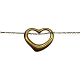 ティファニー TIFFANY＆CO オープンハートネックレス ゴールド 750 ジュエリー