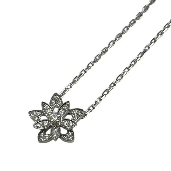 ヴァンクリーフ＆アーペル Van Cleef & Arpels ロータスネックレスミニ