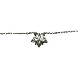 ヴァンクリーフ＆アーペル Van Cleef & Arpels ロータスネックレスミニ ホワイトゴールド Au750/ダイヤモンド ジュエリー