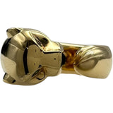 カルティエ Cartier パンテールドゥカルティエリング ゴールド 750/ガーネット/オニキス ジュエリー