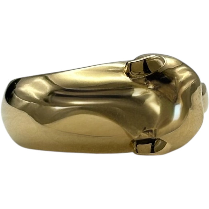 Cartier　パンテール　ペアリング　750 カルティエ パンテール パンサー リング 750(YG×WG) 12.2g 51 A3217447