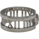 ティファニー TIFFANY＆CO オープンアトラス3Pダイヤリング ホワイトゴールド 750 ダイヤモンド ジュエリー
