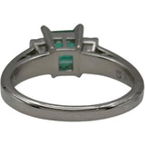 タサキ TASAKI リング プラチナ Pt900 エメラルド ジュエリー