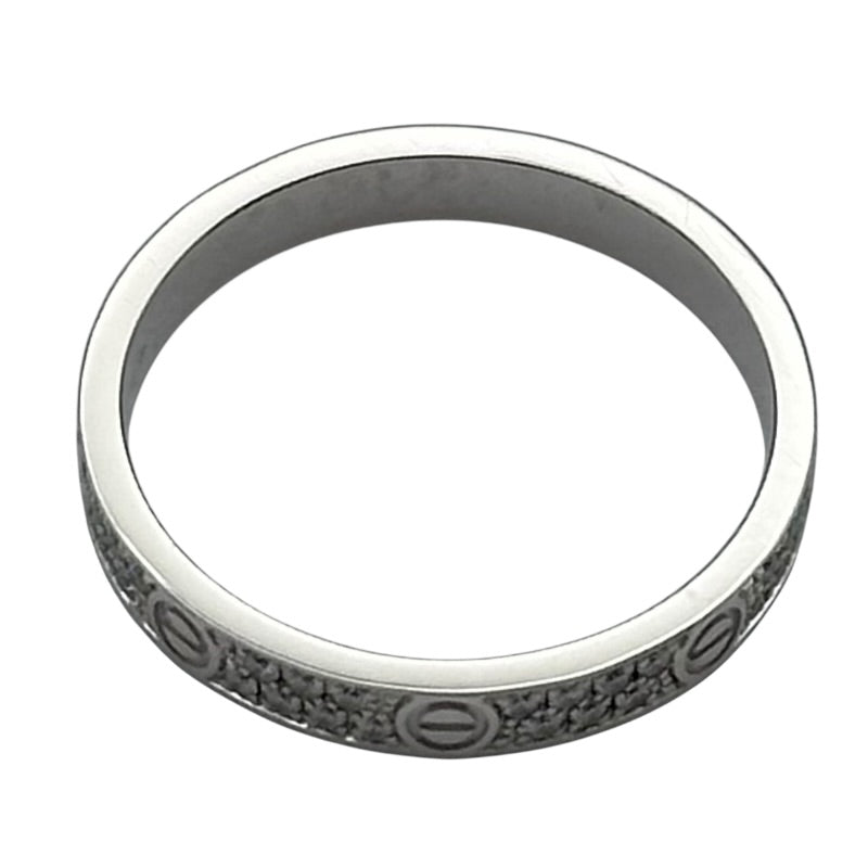 カルティエ Cartier ミニラブリングパヴェダイヤ ホワイトゴールド
