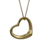 ティファニー TIFFANY＆CO オープンハートネックレス ゴールド 750 ジュエリー