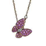 ヴァンクリーフ＆アーペル Van Cleef & Arpels ドゥパピヨンネックレス ピンクゴールド Au750 ジュエリー