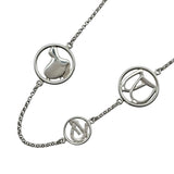 エルメス HERMES ホースシューネックレス シルバー Ag925 ジュエリー