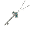 ティファニー TIFFANY＆CO フルールドリスキーネックレス ホワイトゴールド/プラチナ K18 ジュエリー