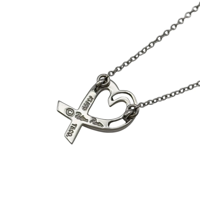 ティファニー TIFFANY＆CO ラビングハートネックレス プラチナ Pt950