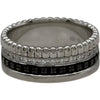 ブシュロン BOUCHERON キャトル ダイヤ ブラックリング スモール ホワイトゴールド Au750/ブラックPVD ダイヤモンド ジュエリー