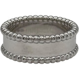 ヴァンクリーフ＆アーペル Van Cleef & Arpels ペルレ シニアチュール リング ホワイトゴールド Au750 ジュエリー