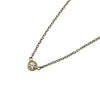ティファニー TIFFANY＆CO バイザヤードネックレス ゴールド Au750 ジュエリー