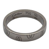 カルティエ Cartier ハッピーバースデーリング ホワイトゴールド 750 ジュエリー