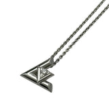 ルイ・ヴィトン LOUIS VUITTON ヴォルトワンネックレスPM ホワイトゴールド Au750/ダイヤモンド ダイヤモンド ジュエリー