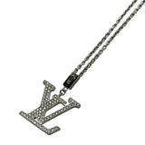 ルイ・ヴィトン LOUIS VUITTON パンダンティフLVネックレス ホワイトゴールド Au750/ダダイヤモンド ジュエリー