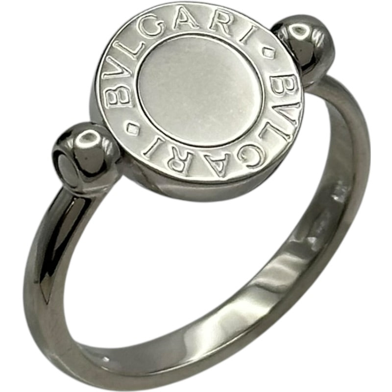 Bulgari シルバーリング 付属品付き ブルガリ BVLGARI ブルガリブルガリフリップリング ゴールド 750