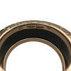 ブルガリ BVLGARI ビーゼロワンリング2バンド ピンクゴールド Au750/セラミック ジュエリー