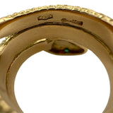 カルティエ Cartier スネークリング ゴールド 750/エメラルド ジュエリー