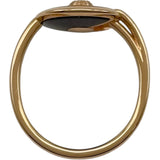 カルティエ Cartier アミュレットドゥカルティエリング ピンクゴールド Au750 オニキス ジュエリー