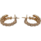 ブルガリ BVLGARI セルペンティ ヴァイパーピアス ピンクゴールド Au750 ダイヤモンド ジュエリー