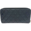 シャネル CHANEL カンボン ロング ジップウォレット A50078 15番台 ブラック レザー レディース 長財布