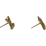 ルイ・ヴィトン LOUIS VUITTON ブックル ドレイユ・LV アイコニック ゴールド メタル アクセサリー