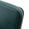 エルメス HERMES アザップロング シルクイン C刻 ヴェールソー シルバー金具 エプソン ユニセックス 長財布