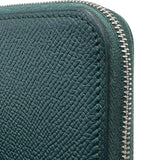 エルメス HERMES アザップロング シルクイン C刻 ヴェールソー シルバー金具 エプソン ユニセックス 長財布