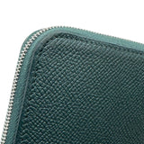 エルメス HERMES アザップロング シルクイン C刻 ヴェールソー シルバー金具 エプソン ユニセックス 長財布