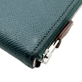 エルメス HERMES アザップロング シルクイン C刻 ヴェールソー シルバー金具 エプソン ユニセックス 長財布