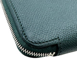 エルメス HERMES アザップロング シルクイン C刻 ヴェールソー シルバー金具 エプソン ユニセックス 長財布