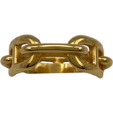 エルメス HERMES ルガデスカーフリング ゴールド メタル アクセサリー