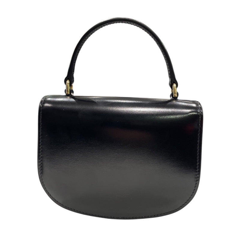セリーヌ CELINE ミニブサス　クレア 10L063 ブラック シャイニーカーフ レディース ショルダーバッグ セリーヌ CELINE ミニブサス クレア 10L063 ブラック シャイニーカーフ