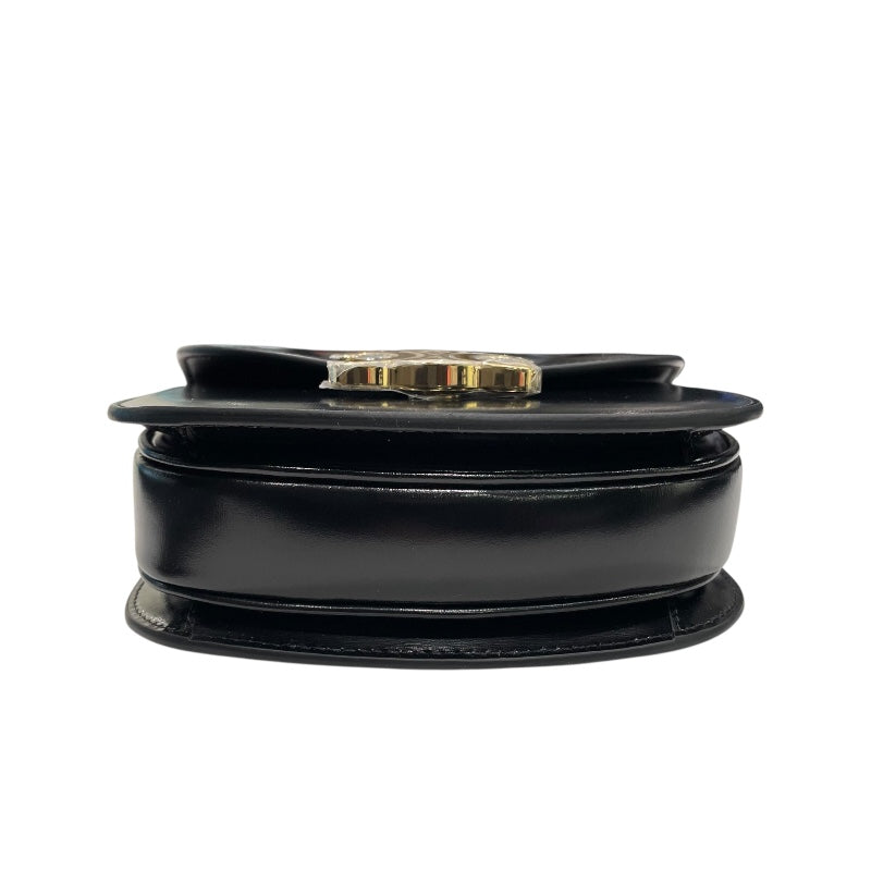 セリーヌ CELINE ミニブサス　クレア 10L063 ブラック シャイニーカーフ レディース ショルダーバッグ セリーヌ CELINE ミニブサス クレア 10L063 ブラック シャイニーカーフ