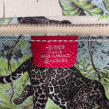 エルメス HERMES アザップロングシルクイン Z刻 フランボワーズ エプソン レディース 長財布