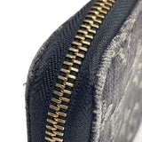 ルイ・ヴィトン LOUIS VUITTON ジッピー・ウォレット M95614 モノグラム・デニム ユニセックス 長財布