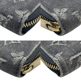ルイ・ヴィトン LOUIS VUITTON ジッピー・ウォレット M95614 モノグラム・デニム ユニセックス 長財布