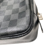 ルイ・ヴィトン LOUIS VUITTON トゥルース・トワレPM N47522 ブラック ダミエ グラフィット メンズ ポーチ