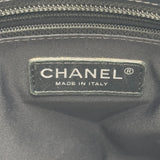 シャネル CHANEL パリビアリッツトートPM A34208 18番台 ブラック シルバー金具 コーティングキャンバス レディース トートバッグ