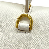 セリーヌ CELINE ベルトバッグ ミニ 176103 ホワイト ゴールド金具 グレインレザー レディース ハンドバッグ ショルダーバッグ