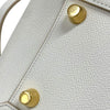 セリーヌ CELINE ベルトバッグ ミニ 176103 ホワイト ゴールド金具 グレインレザー レディース ハンドバッグ ショルダーバッグ