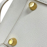 セリーヌ CELINE ベルトバッグ ミニ 176103 ホワイト ゴールド金具 グレインレザー レディース ハンドバッグ ショルダーバッグ