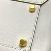 セリーヌ CELINE ベルトバッグ ミニ 176103 ホワイト ゴールド金具 グレインレザー レディース ハンドバッグ ショルダーバッグ