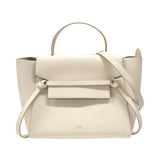 セリーヌ CELINE ベルトバッグ ミニ 176103 ホワイト ゴールド金具 グレインレザー レディース ハンドバッグ ショルダーバッグ