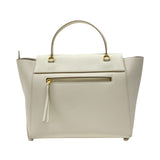 セリーヌ CELINE ベルトバッグ ミニ 176103 ホワイト ゴールド金具 グレインレザー レディース ハンドバッグ ショルダーバッグ