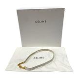 セリーヌ CELINE ベルトバッグ ミニ 176103 ホワイト ゴールド金具 グレインレザー レディース ハンドバッグ ショルダーバッグ