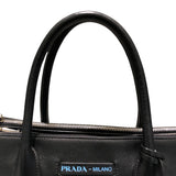プラダ PRADA ォンセプトハンドバッグ 1BA183 ブラックシルバー金具 レザー レディース ショルダーバッグ
