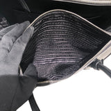 プラダ PRADA ォンセプトハンドバッグ 1BA183 ブラックシルバー金具 レザー レディース ショルダーバッグ
