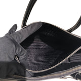 プラダ PRADA ォンセプトハンドバッグ 1BA183 ブラックシルバー金具 レザー レディース ショルダーバッグ