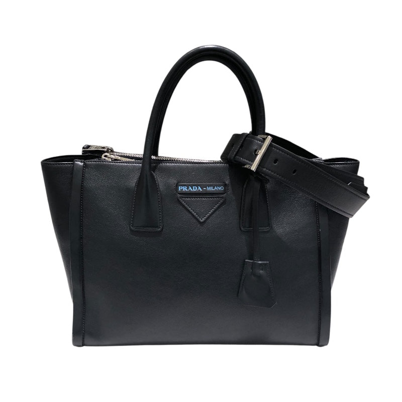 プラダ PRADA ォンセプトハンドバッグ 1BA183 ブラックシルバー金具